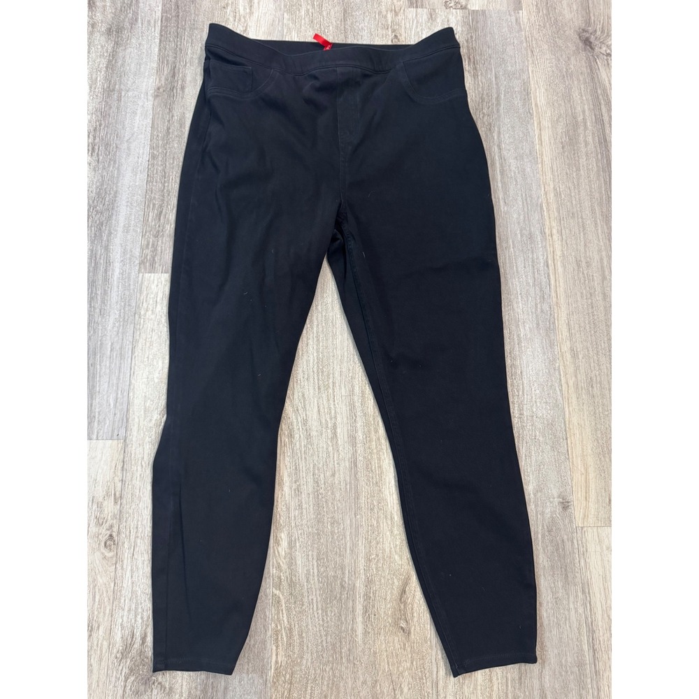 Spanx The‎ Perfect Pant Slim Skinny Black High Rise Tummy Control 2X
